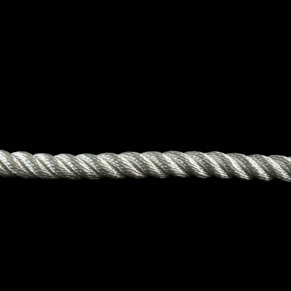 PA keerutatud köis 6,0mm VALGE 1m