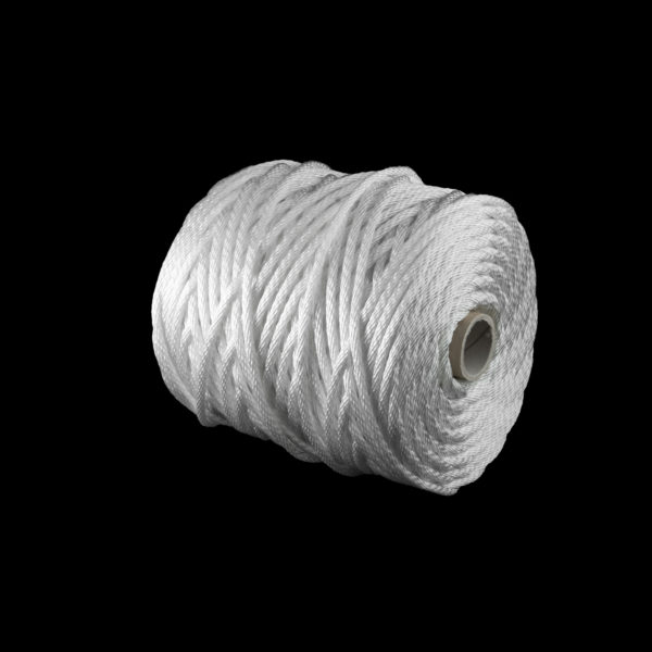 PA Spiraalfall punutud nöör 4,0mm VALGE 100m