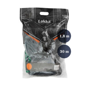Nakkevõrk LOKKA 35mm*1,8m*0,15mm monofil, keskpikkus 30m HIINAVÕRK