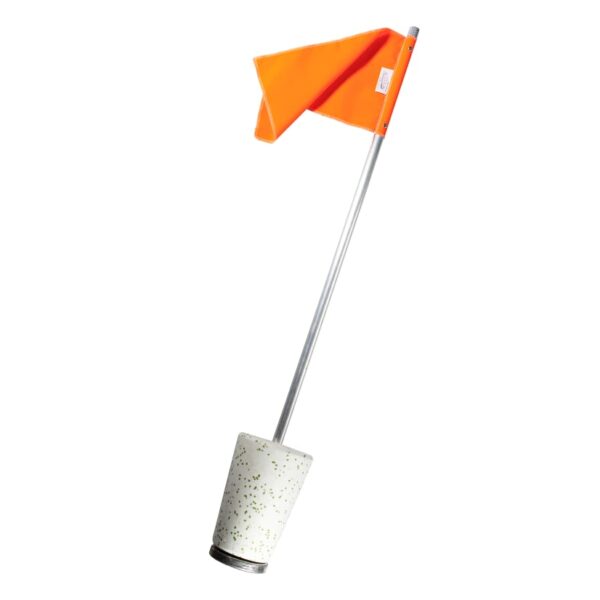 Märklipp „Saarejonn“ 90cm ühe lipuga seisab jonnakalt püsti ka madalas vees! - Image 2