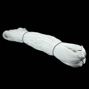 Spun PES punutud nöör 2,8mm VALGE 100m