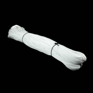 Spun PES punutud nöör 2,8mm VALGE 60m