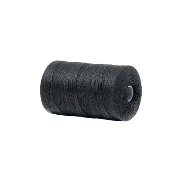 Võrgurakendusniit den210/6 (0,52mm) immutatud nailon MUST rull/100g