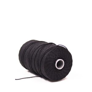 Võrgurakendusniit den210/24 (1,2mm) immutatud nailon MUST rull/100g
