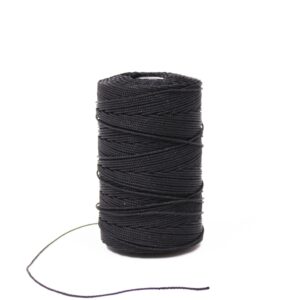 Võrgurakendusniit den210/18 (1,05mm) immutatud nailon MUST rull/100g