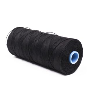 Võrgurakendusniit den210/36 (1,5mm) immutatud nailon MUST rull/250g