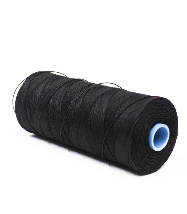 Võrgurakendusniit den210/36 (1,5mm) immutatud nailon MUST rull/250g