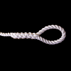 Puksiirköis PA 30,0mm kt.169kN käsitsi pleissitud otstega, 8m VALGE